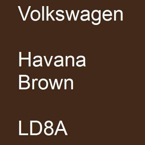 Volkswagen, Havana Brown, LD8A.